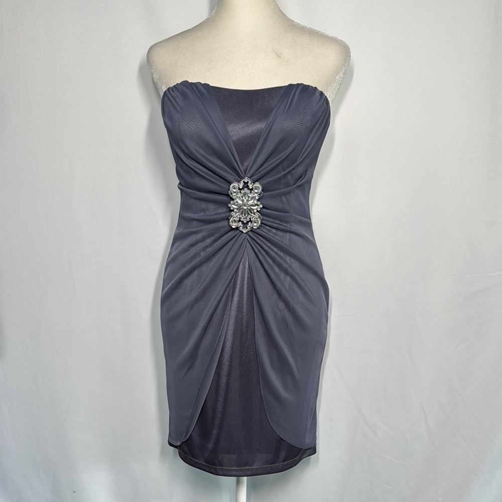 ❤️3/$30 Jump Apparel Grey Dress